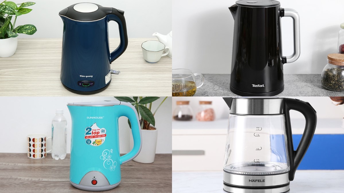 Gợi ý các mẫu bình đun và giữ nhiệt