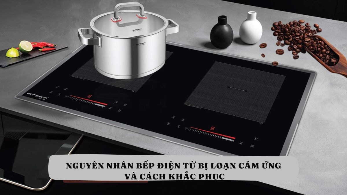 Nguyên nhân bếp điện từ bị loạn cảm ứng