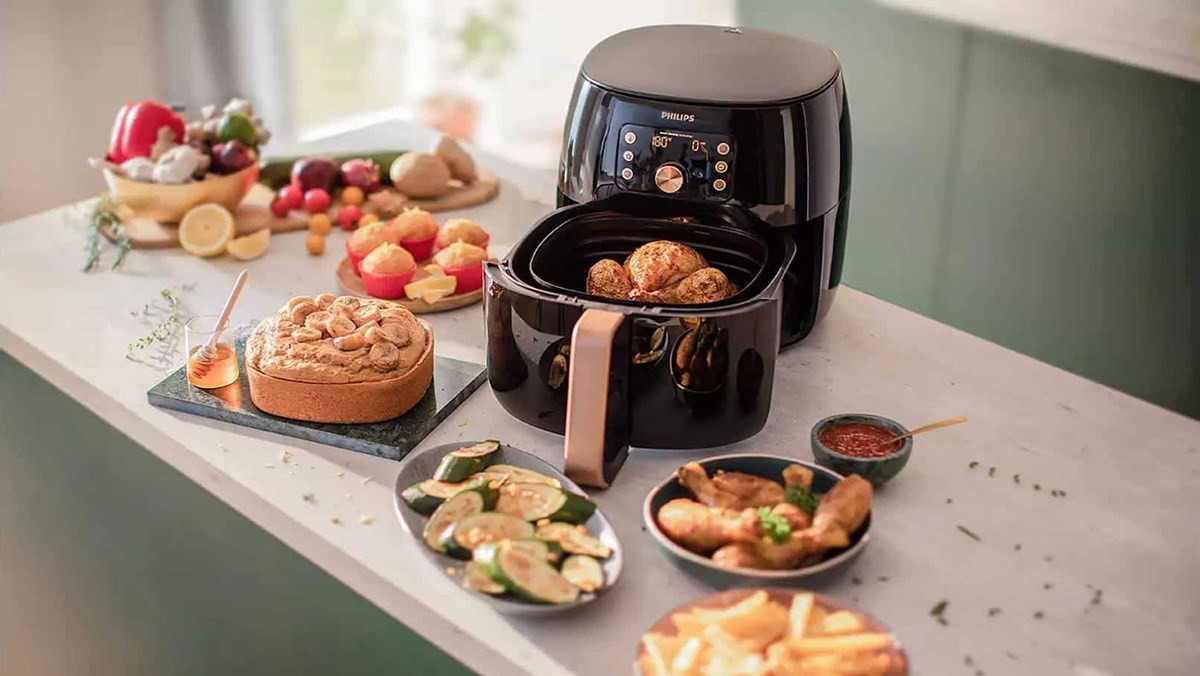 khắc phục nồi chiên không dầu bị hỏng nút vặn