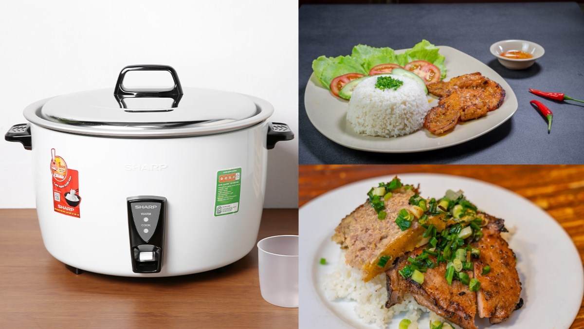 Nồi cơm điện Sharp lớn dung tích 5 lít trở lên