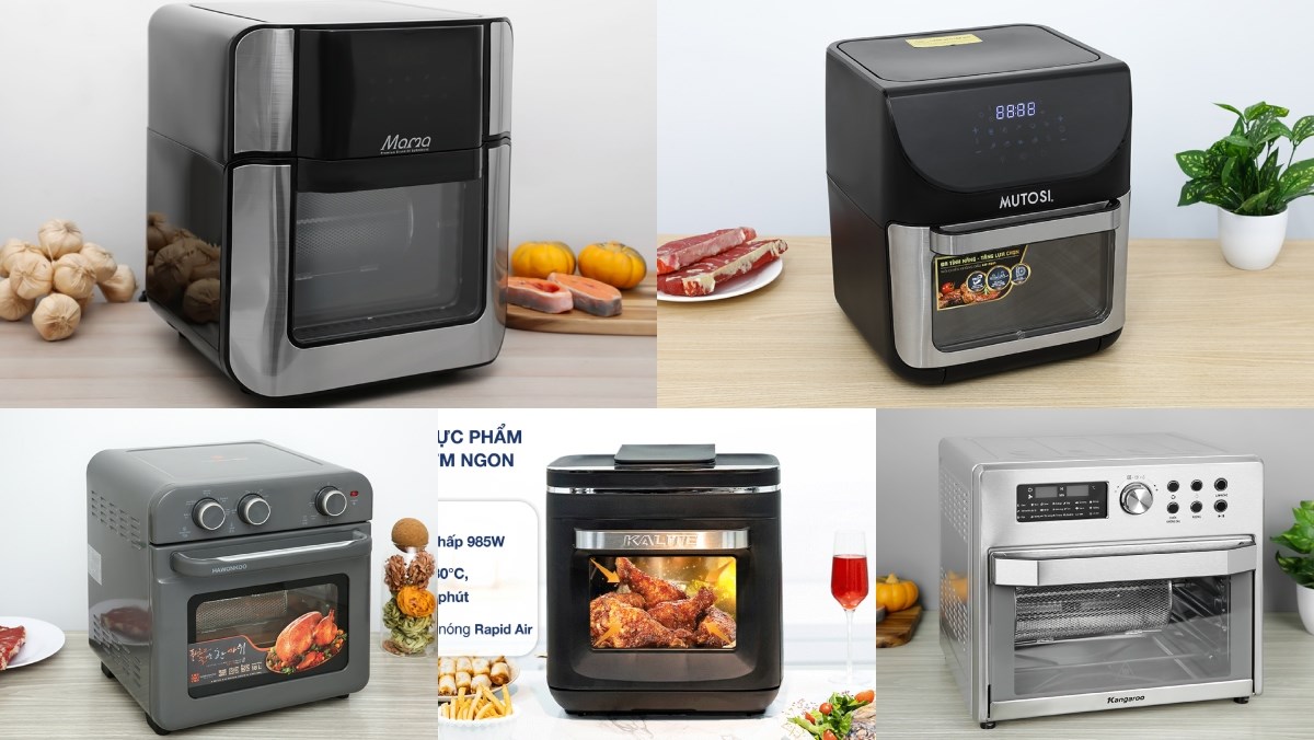 Gợi ý nồi chiên không dầu kiêm lò nướng