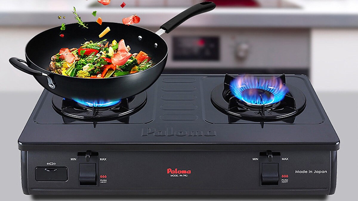 Top bếp ga dương nhập khẩu nguyên chiếc