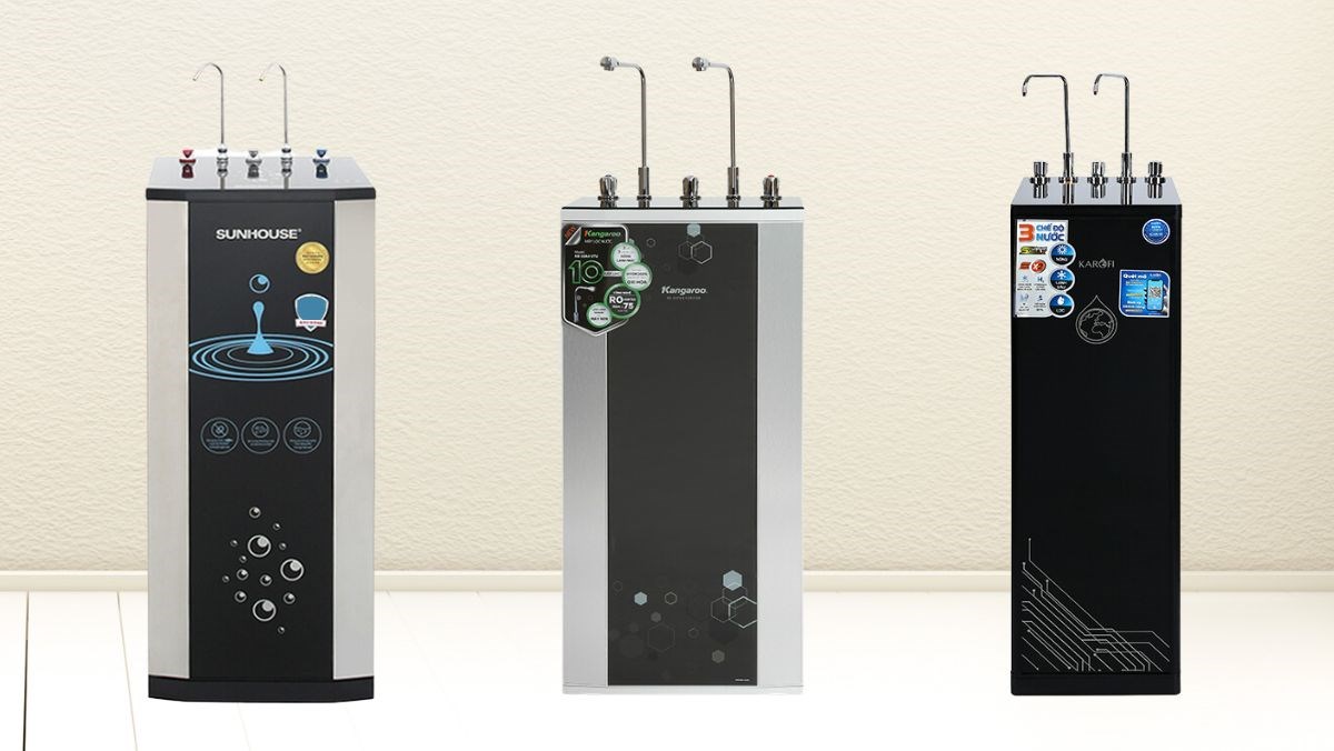Top các mẫu máy lọc nước thẩm thấu ngược