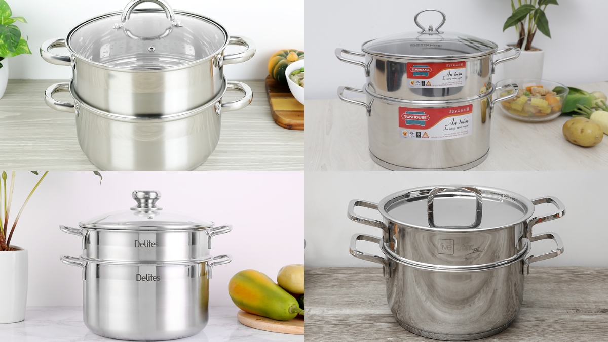 Top nồi hấp bánh bao bếp từ chất lượng, giá rẻ tại Điện máy XANH