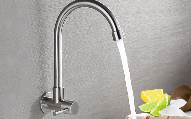 V&ograve;i rửa ch&eacute;n tăng &aacute;p inox 304 Eurolife EL-RC08 