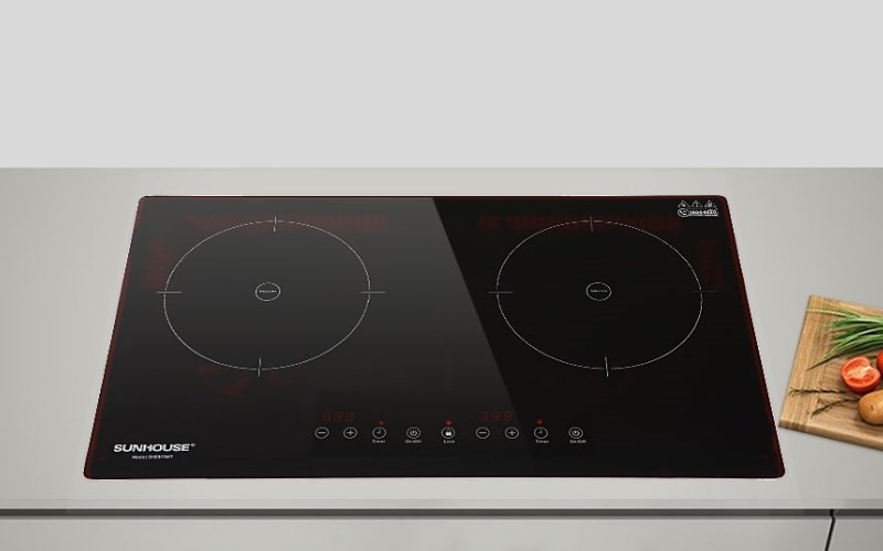 Bếp từ đ&ocirc;i lắp &acirc;m Sunhouse SHB9111MT