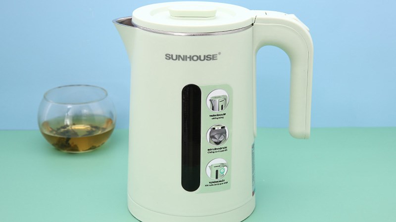 B&igrave;nh đun si&ecirc;u tốc Sunhouse 1.8 l&iacute;t SHD1353