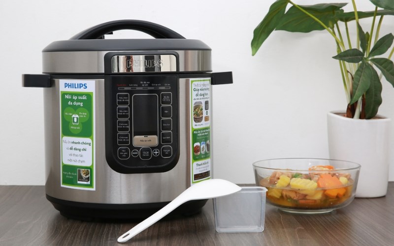 Nồi áp suất điện Philips HD2137/65 6 lít