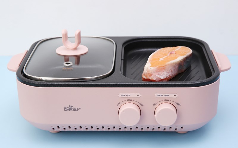 Bếp lẩu nướng đa năng Bear DKL-C12D1