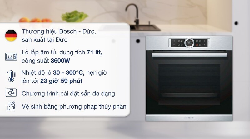 Lò nướng của Đức nhập khẩu