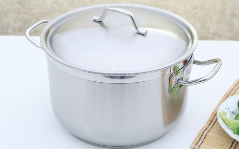 Nồi inox 3 đ&aacute;y nắp inox 30 cm Fivestar N30-3D