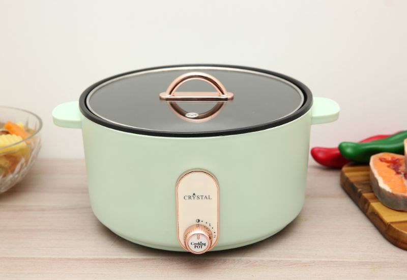 Nồi lẩu điện Crystal MS-30LT02-6 3 l&iacute;t