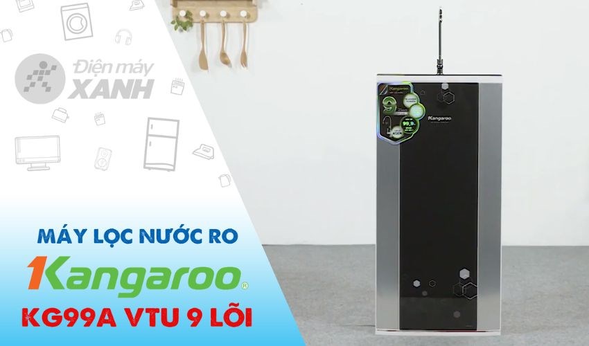 Máy lọc nước RO Kangaroo KG99A VTU 9 lõi