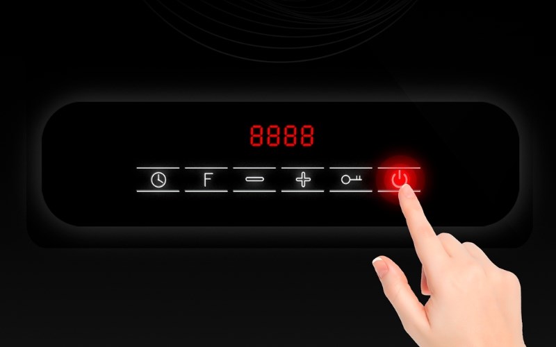 C&aacute;ch bật/tắt bếp