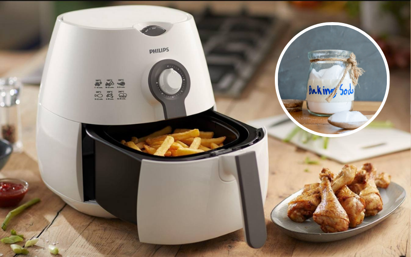 D&ugrave;ng baking soda để vệ sinh thanh nhiệt