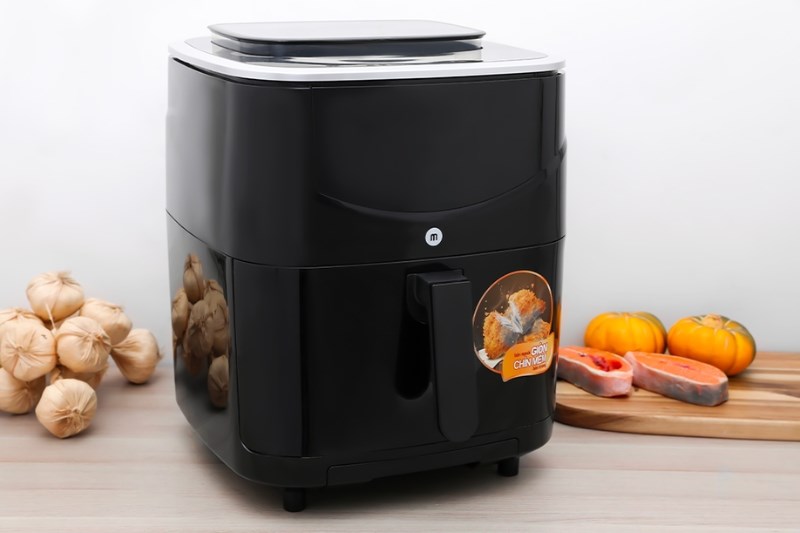 Nồi chi&ecirc;n kh&ocirc;ng dầu hơi nước Mishio MK-302 7 l&iacute;t