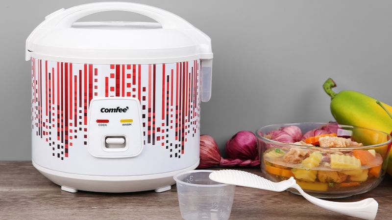 Nồi cơm điện nắp g&agrave;i Comfee 1 l&iacute;t CR-CM1020(D)