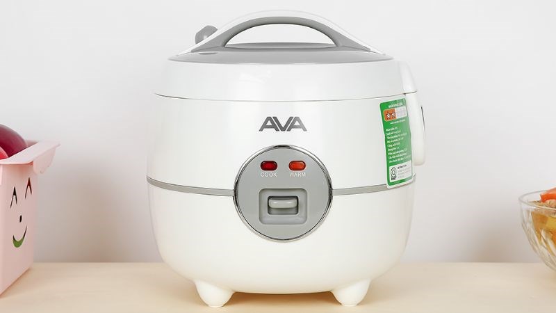 Nồi cơm điện nắp g&agrave;i AVA 1 l&iacute;t JRC-100P