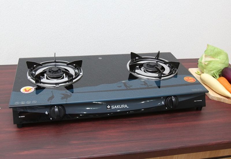 Bếp ga đ&ocirc;i Sakura SA-695SG