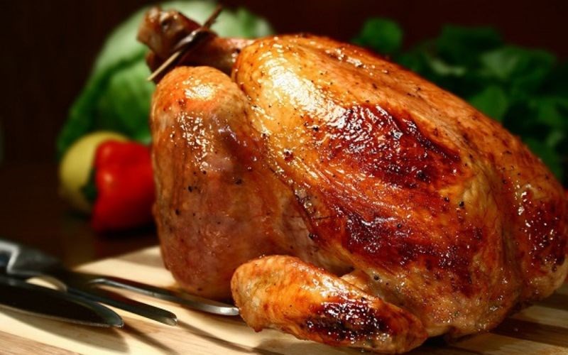 Thời gian v&agrave; nhiệt độ nướng g&agrave; bằng l&ograve; nướng