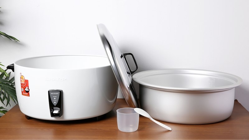 Nồi cơm nắp rời Sharp 10 l&iacute;t KSH-D1010V