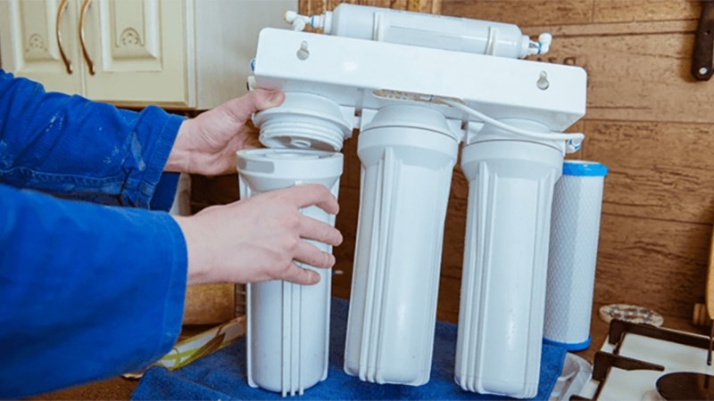 C&aacute;c bước thay l&otilde;i lọc tại nh&agrave;