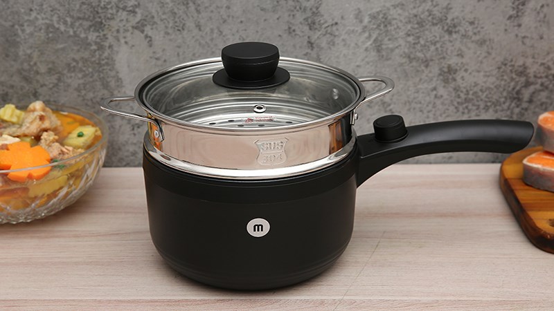 Ca nấu đa năng Mishio MK-321 1.5 lít