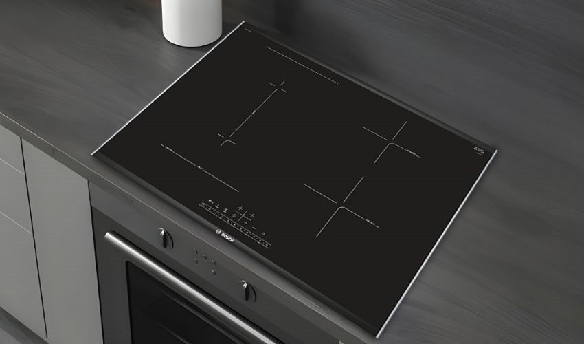 Bếp từ bốn v&ugrave;ng nấu lắp &acirc;m Bosch PVS775FC5E