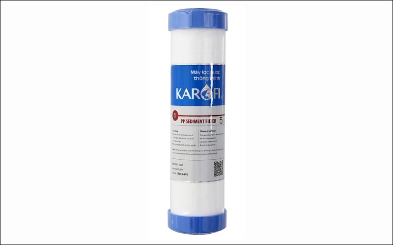 L&otilde;i lọc th&ocirc; Karofi số 1 Smax Duo PP 5 micron Sediment Filter