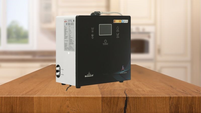 M&aacute;y lọc nước điện giải ion kiềm Robot IonPrince 37X 4 l&otilde;i 3 tấm điện cực