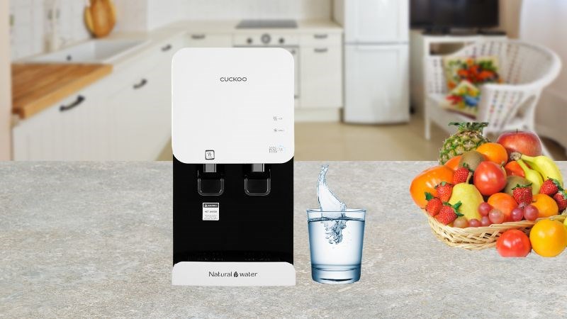 M&aacute;y lọc nước Nano n&oacute;ng lạnh Cuckoo CP-FN601HW 4 l&otilde;i