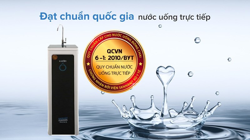 M&aacute;y lọc nước R.O Hydrogen Karofi M-I129/H 9 l&otilde;i