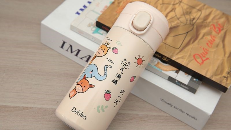  B&igrave;nh giữ nhiệt inox 350 ml Delites TH05022