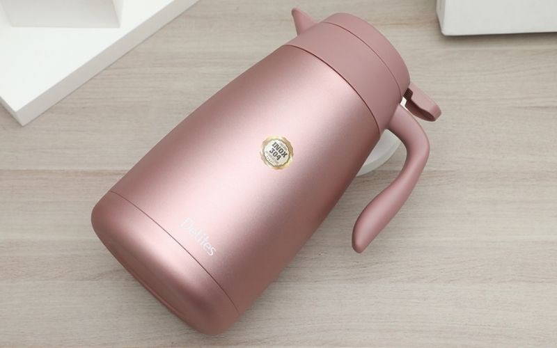 B&igrave;nh giữ nhiệt inox 1600 ml Delites KH16 hồng