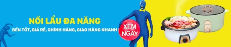 Hình ảnh banner quảng cáo các sản phẩm nồi lẩu đa năng tiện ích