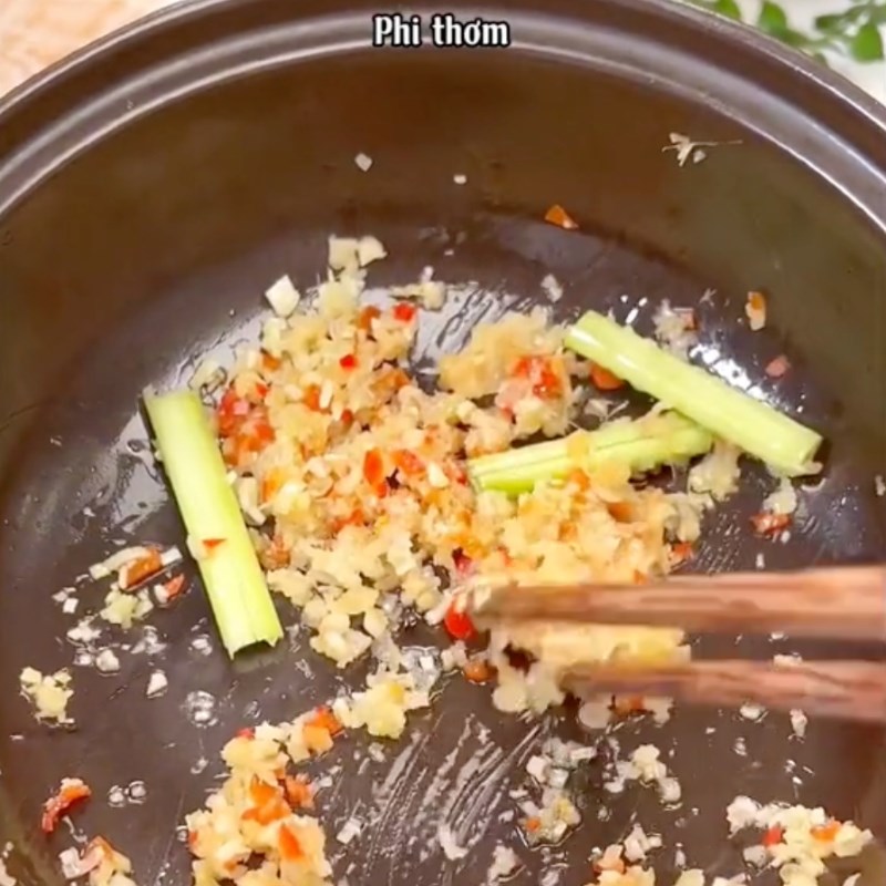 Bước 4 Đậu hũ kho riềng sả Đậu hũ kho riềng sả