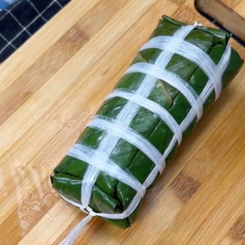 Bước 3 Gói chả Chả lụa tàu hủ ky tươi (Công thức được chia sẻ bởi Tiktok Bếp chay XANH)