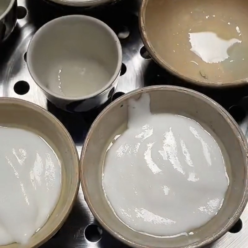 Bước 3 Hấp bánh Bánh bò (Công thức được chia sẻ từ Tiktok Vào bếp cùng Điện máy XANH)