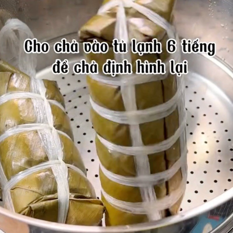 Bước 4 Hấp chả Chả lụa tàu hủ ky tươi (Công thức được chia sẻ bởi Tiktok Bếp chay XANH)