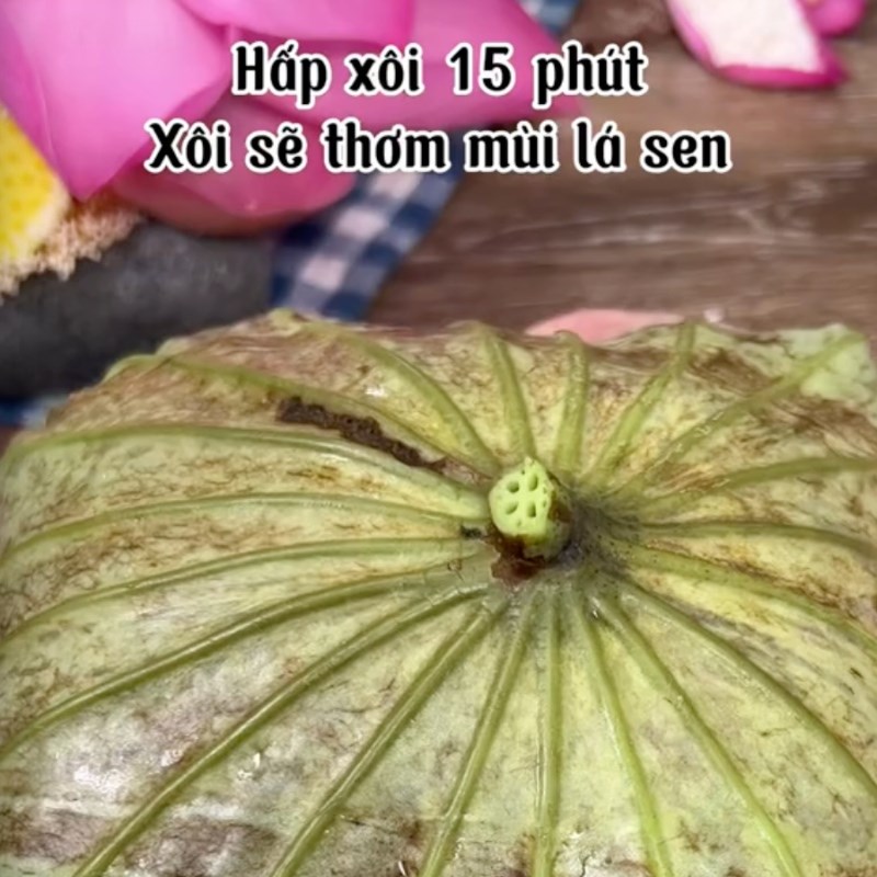 Bước 5 Hoàn thành Xôi bát bửu chay (Công thức được chia sẻ bởi Tiktok Bếp chay XANH)