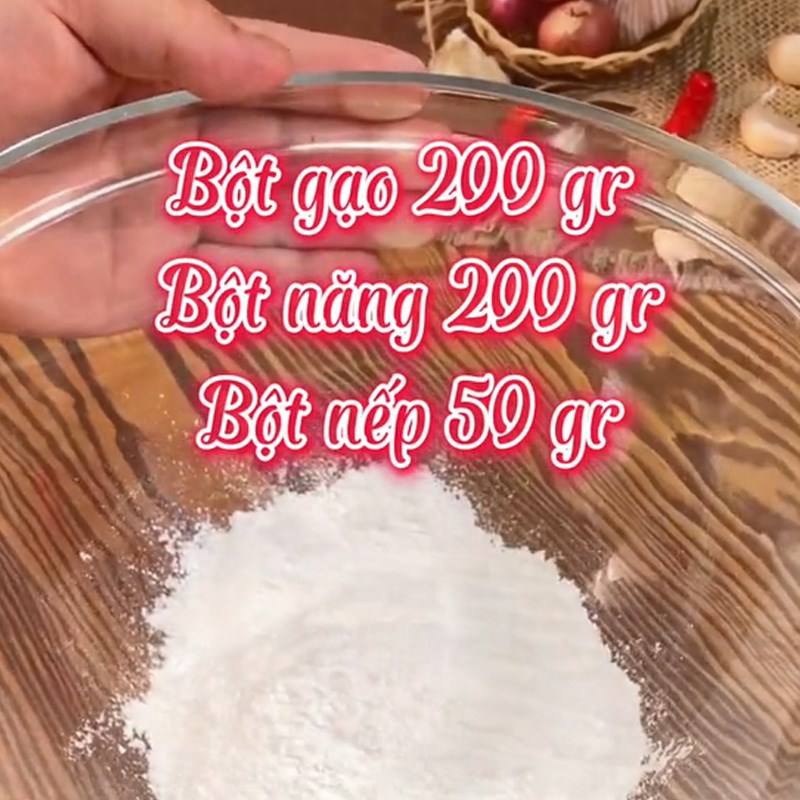 Bước 3 Làm bánh đúc nóng Bánh đúc (Công thức được chia sẻ từ TikTok Vào bếp cùng KitchenAZ)