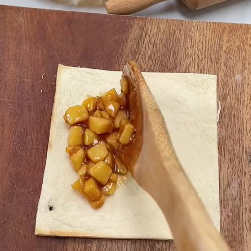 Bước 3 Lám bánh Bánh táo nướng bằng sandwich