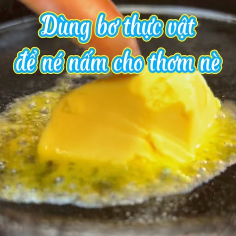 Bước 3 Làm nấm né Nấm né chay (Công thức từ kênh Tiktok Bếp chay XANH)