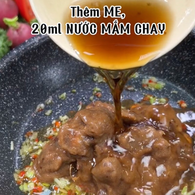 Bước 4 Làm nước chấm me Nấm bào ngư chiên giòn kèm nước chấm me (Công thức được chia sẻ bởi Tiktok Bếp chay XANH)