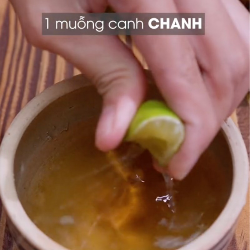 Bước 5 Làm nước mắm chấm kèm bánh Bánh tôm chiên khoai lang (Công thức từ kênh TikTok Vào bếp cùng Điện máy XANH!)