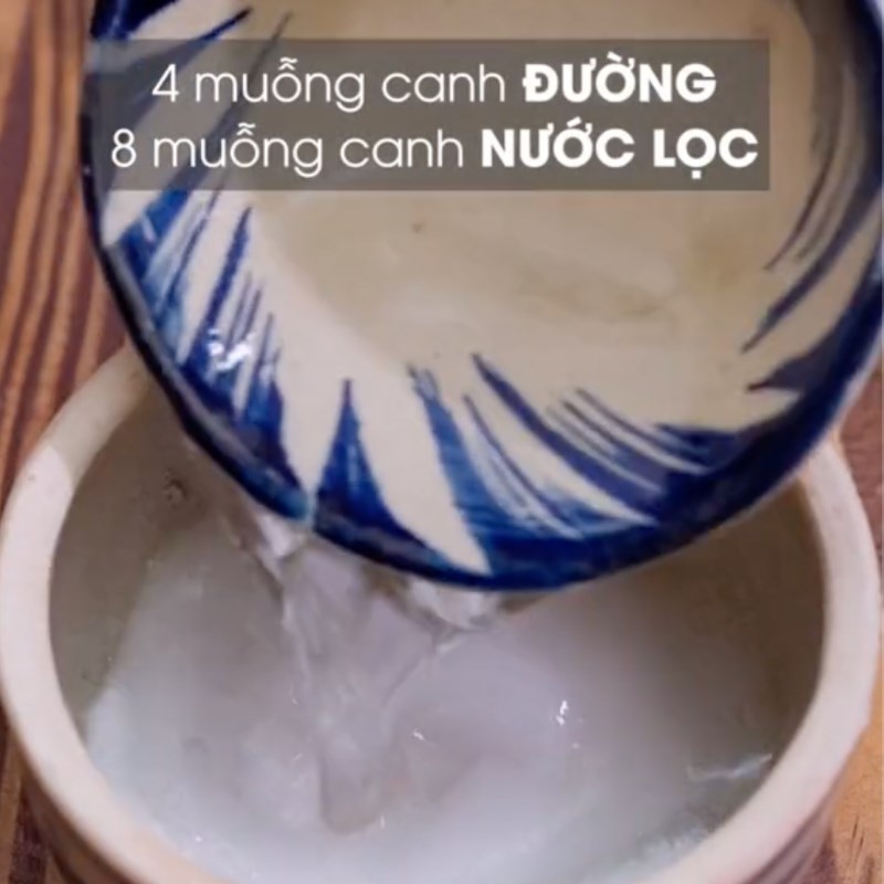 Bước 5 Làm nước mắm chấm kèm bánh Bánh tôm chiên khoai lang (Công thức từ kênh TikTok Vào bếp cùng Điện máy XANH!)