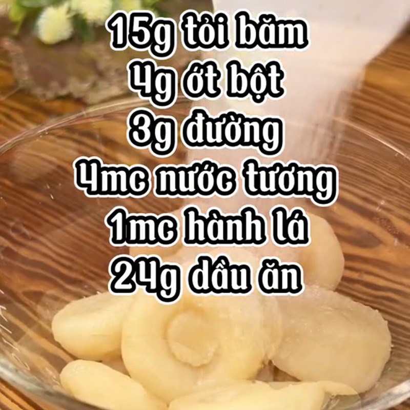 Bước 4 Làm nước sốt Bánh khoai tây hình nấm