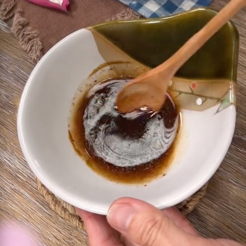 Bước 3 Làm sốt xào nhận Xôi bát bửu chay (Công thức được chia sẻ bởi Tiktok Bếp chay XANH)