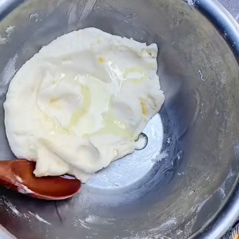 Bước 3 Làm vỏ bánh Bánh rán lúc lắc ( Công thức được chia sẻ từ Tiktok Vào bếp cùng Điện máy XANH)