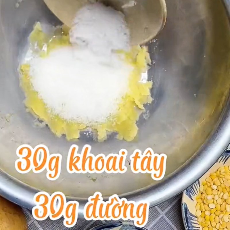 Bước 3 Làm vỏ bánh Bánh rán lúc lắc ( Công thức được chia sẻ từ Tiktok Vào bếp cùng Điện máy XANH)